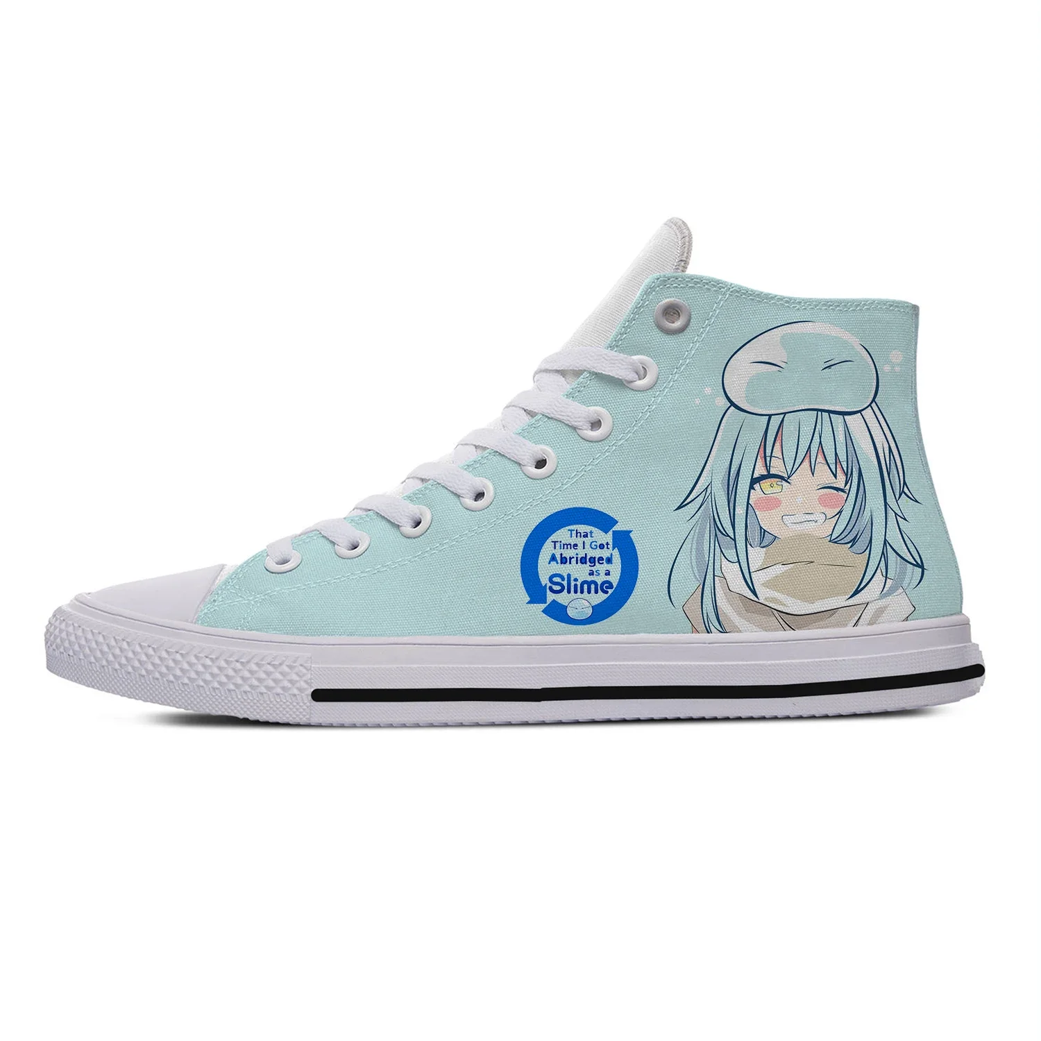 Women'S Fashion Running Shoes - Anime Slime Rimuru High Top Sneakers