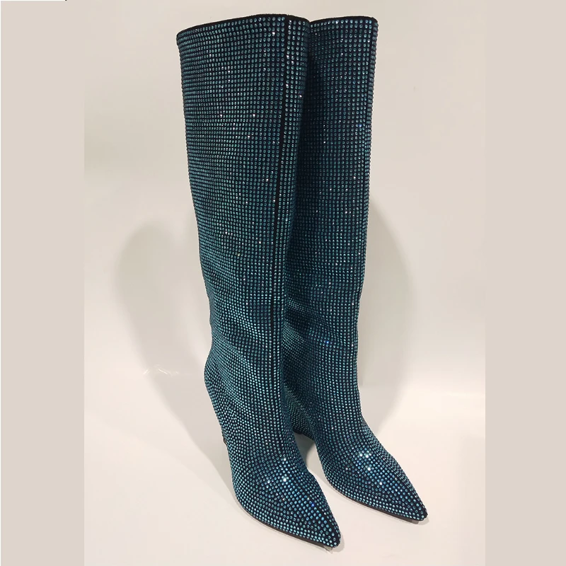Women'S Fashion Show 2022 - 2022 New Winter Rhinestone Leather Women's