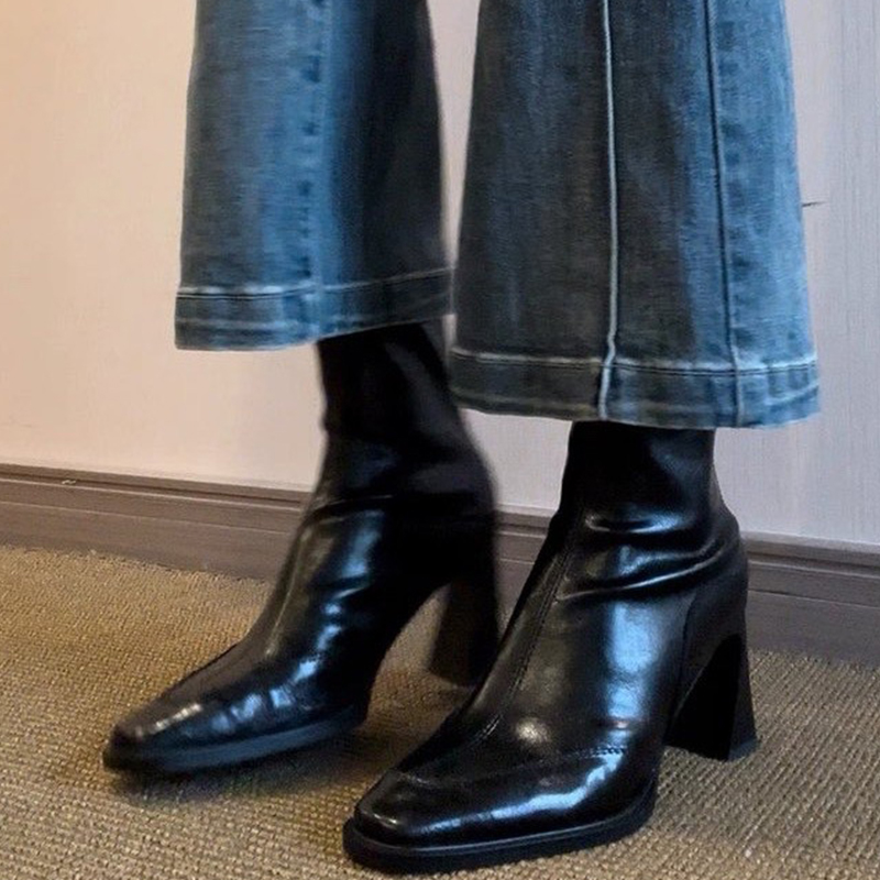 Women'S Fashion Trends 2025 - High Heels Women’s Ankle Boots Fashion