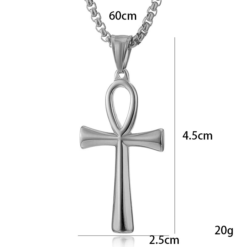Stainless Steel Egyptian Ankh  - Women Fashion Egypt recension och pris