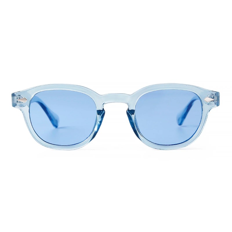 Fashion Transparent Blue Round - Women'S Fashion Eyewear recension och pris