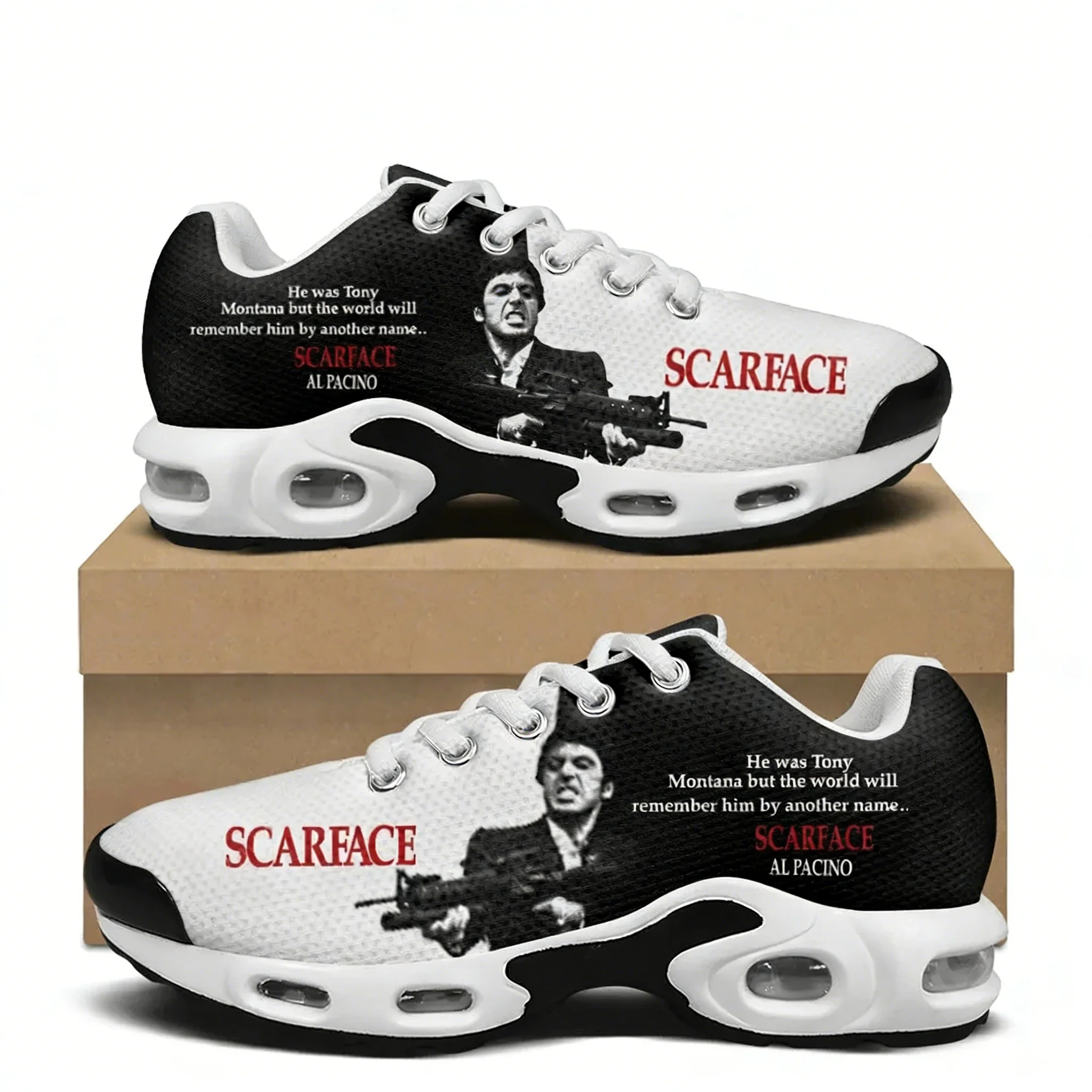 Scarface Air Cushion Sneakers  - Women'S Fashion Running Shoes recension och pris