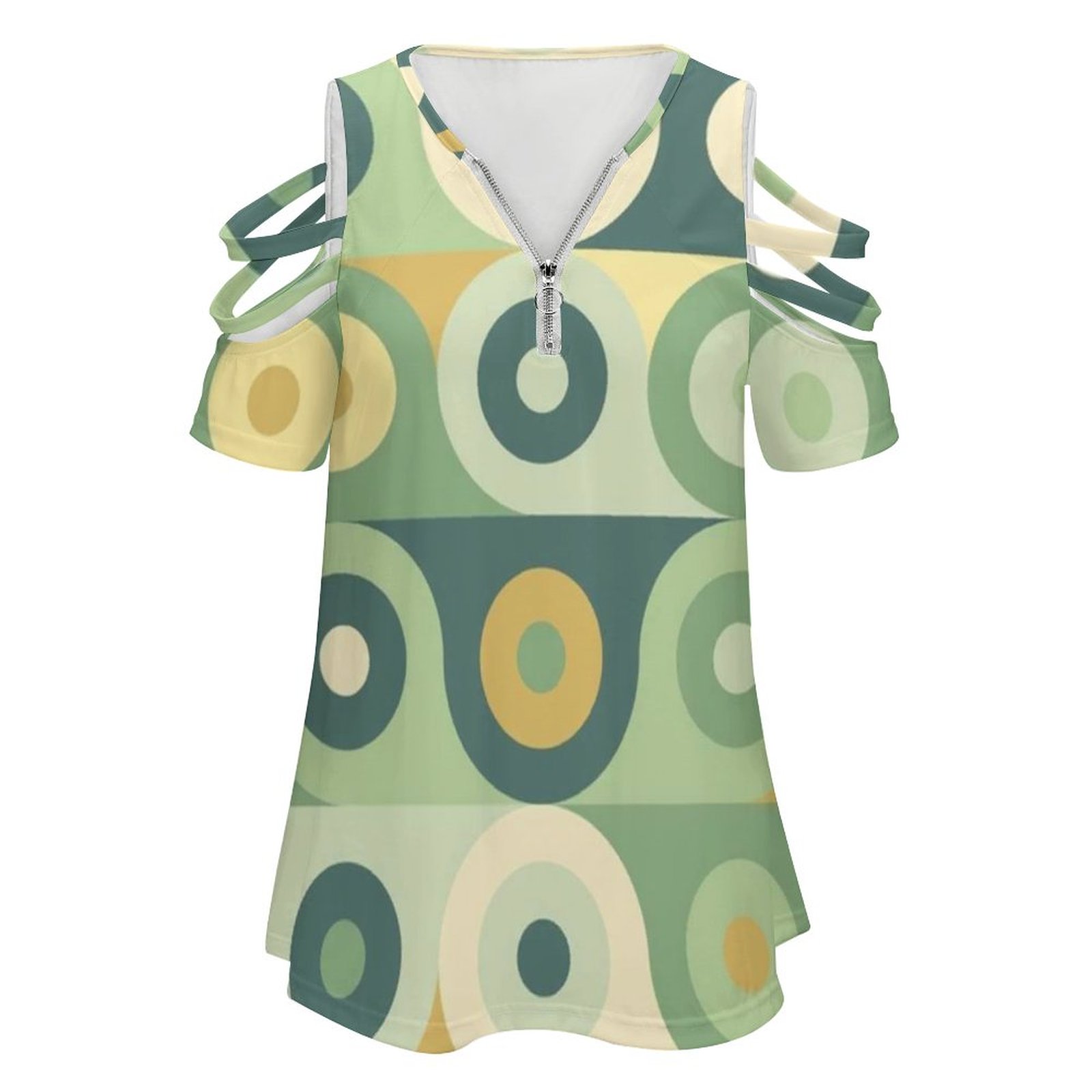 Groovy 70's Pattern Women Zipp - Women'S Fashion Of The 60S recension och pris
