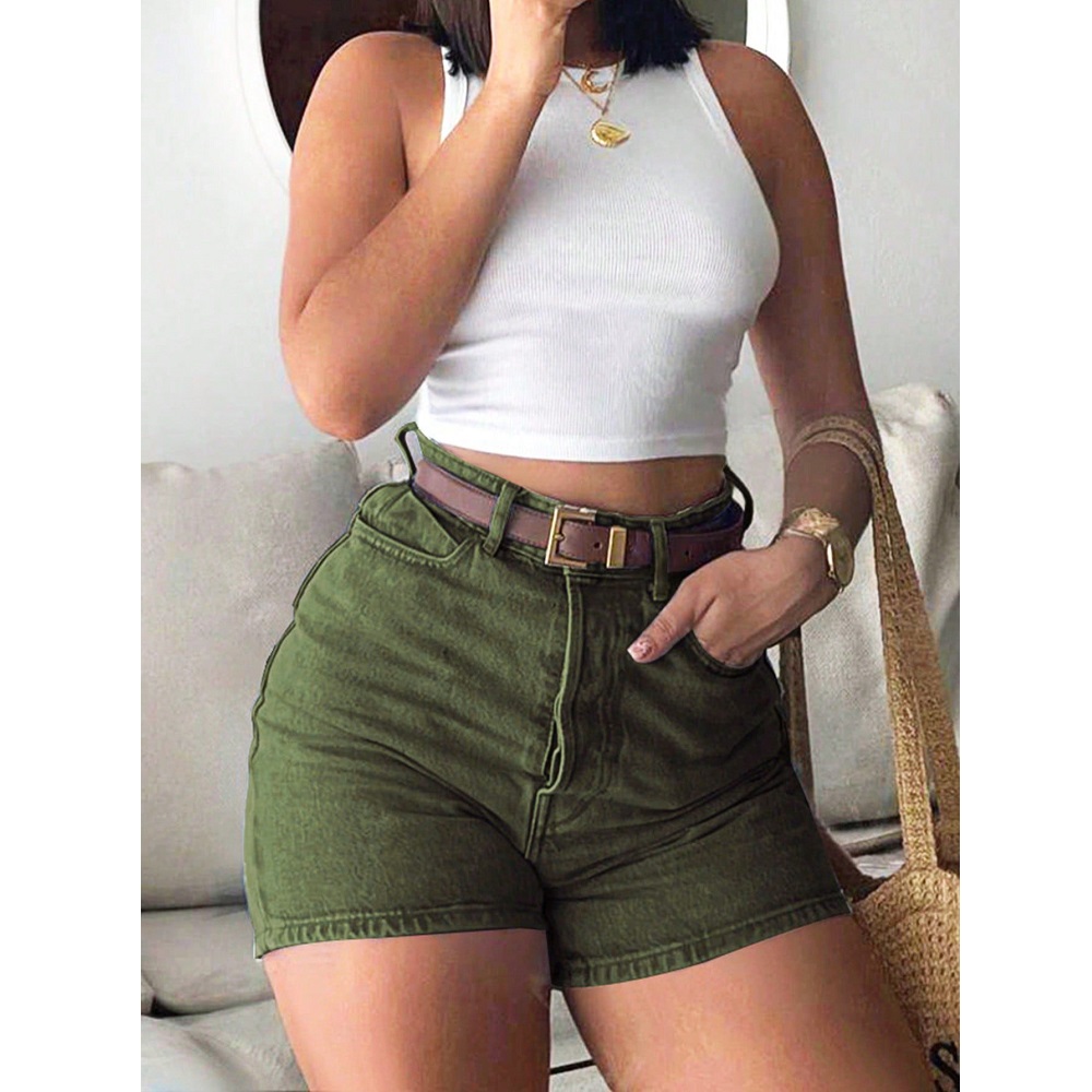 Women Summer Denim Shorts High - Women'S Fashion Trousers recension och pris