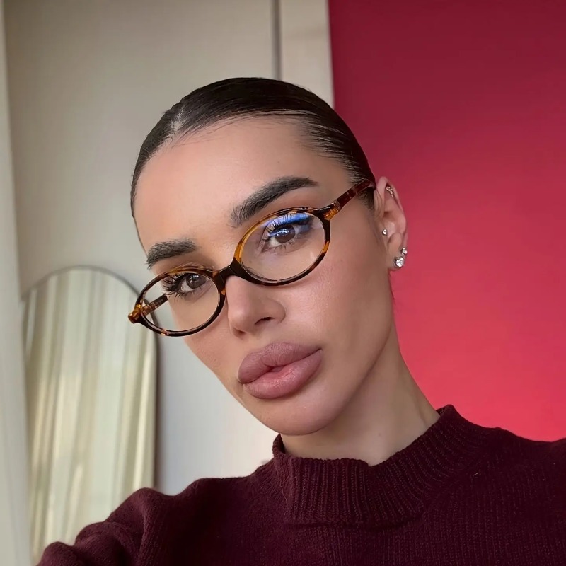 Vintage Oval Sunglasses Women  - Women'S Fashion Eyewear recension och pris