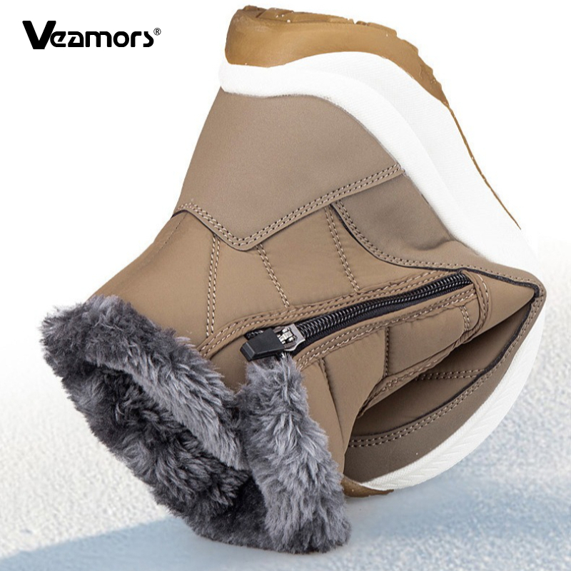 Fashion Women Snow Boots High- - Women'S Fashion Hiking Boots recension och pris