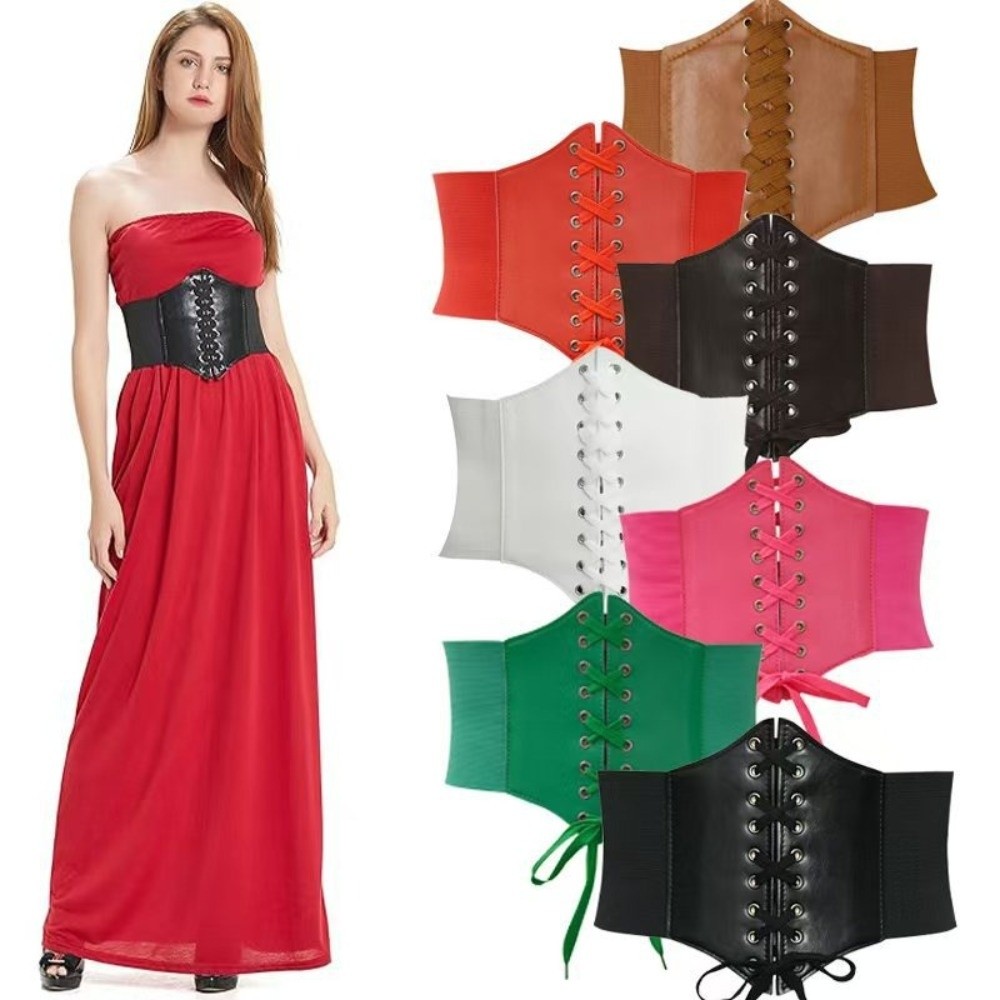 Wide Corset Waist Belt Elastic - Women'S Fashion From The 60S recension och pris