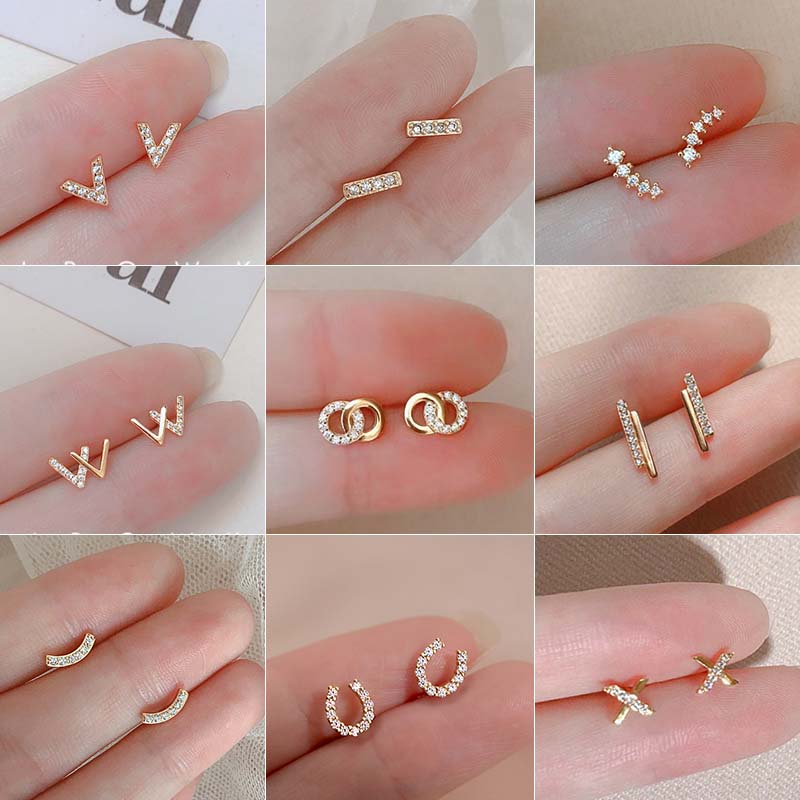 Geometry Gold Silver Color Zir - Women'S Fashion Show 2022 recension och pris