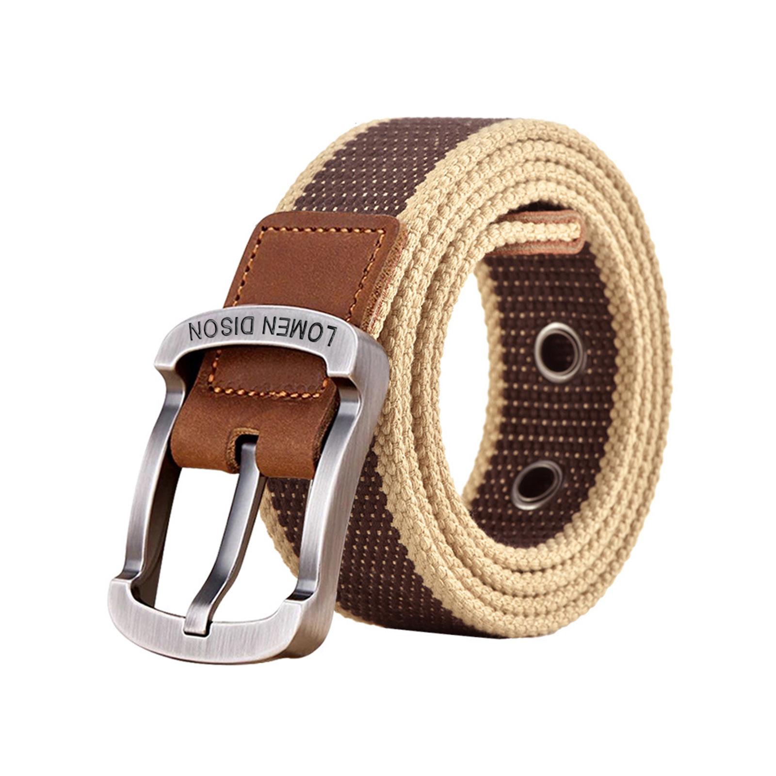 Wide Canvas Belt with PU Leath - Women'S Fashion Utility Belt recension och pris
