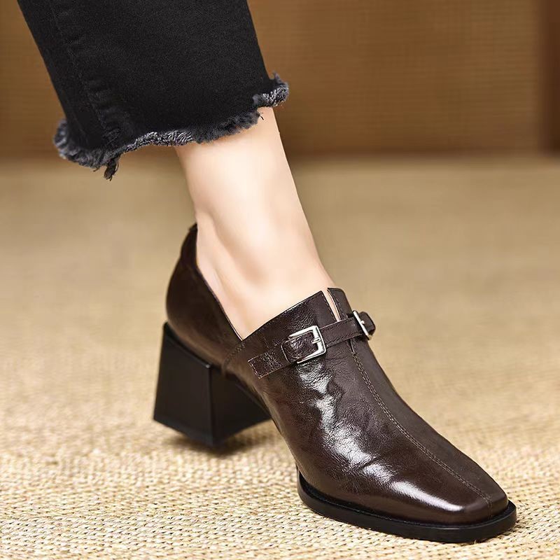 Women High Heels Square Toe Le - Women'S Fashion Trends Autumn 2025 recension och pris
