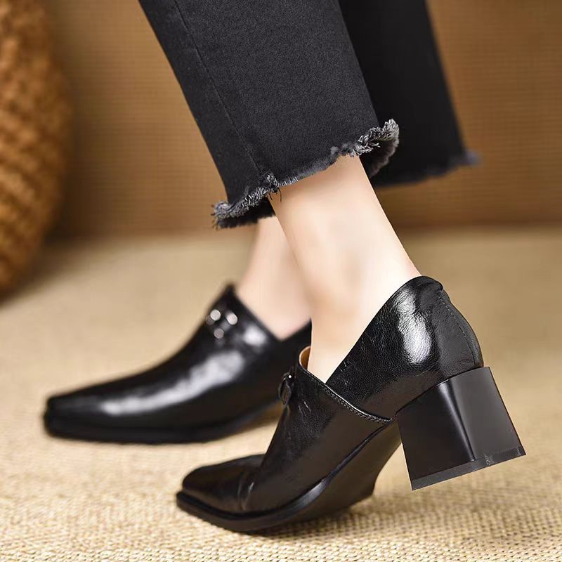 Women High Heels Square Toe Le - Women'S Fashion Trends Autumn 2025 recension och pris