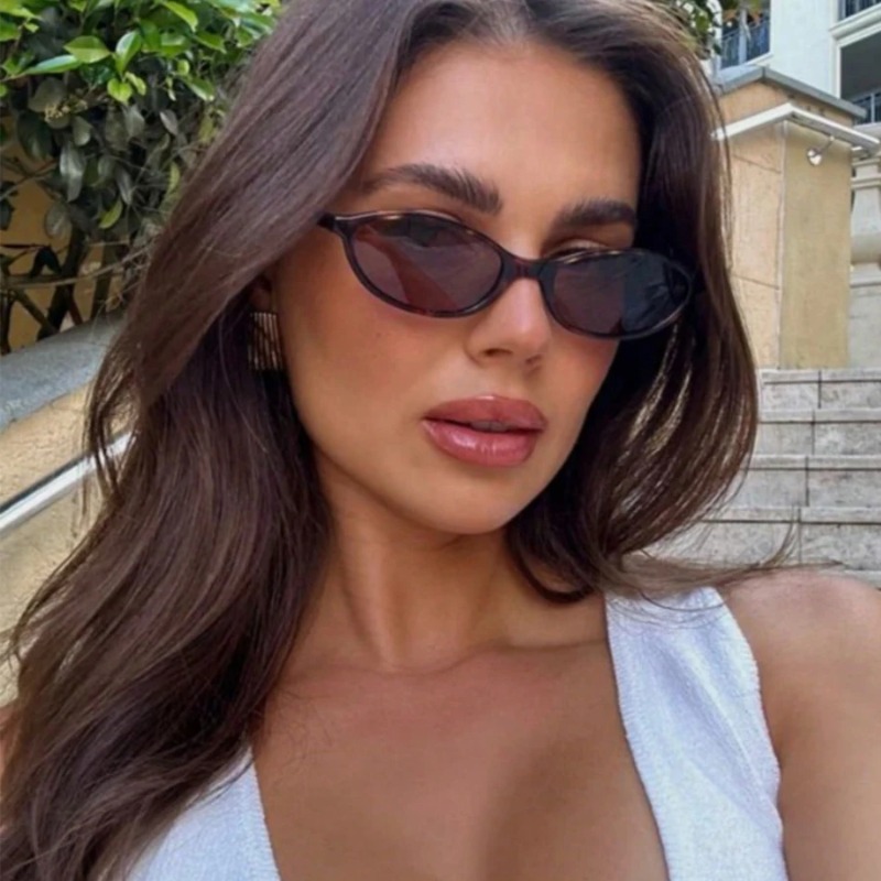 Retro Oval Frame Sunglasses Fa - Women'S Fashion Eyewear recension och pris