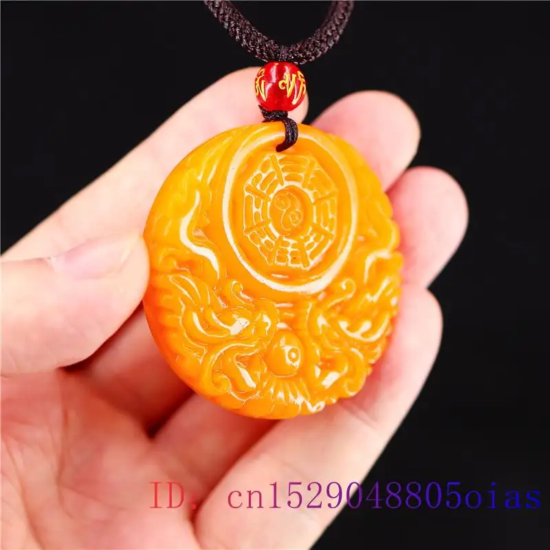 Yellow Jade Dragon Pendant Gif - Women'S Fashion Jewellery recension och pris