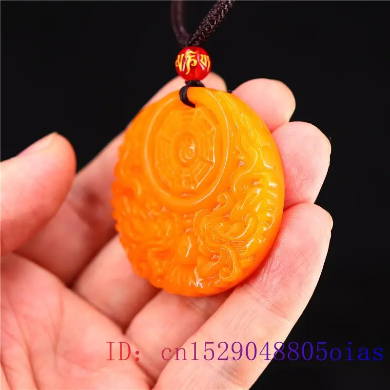 Yellow Jade Dragon Pendant Gif - Women'S Fashion Jewellery recension och pris