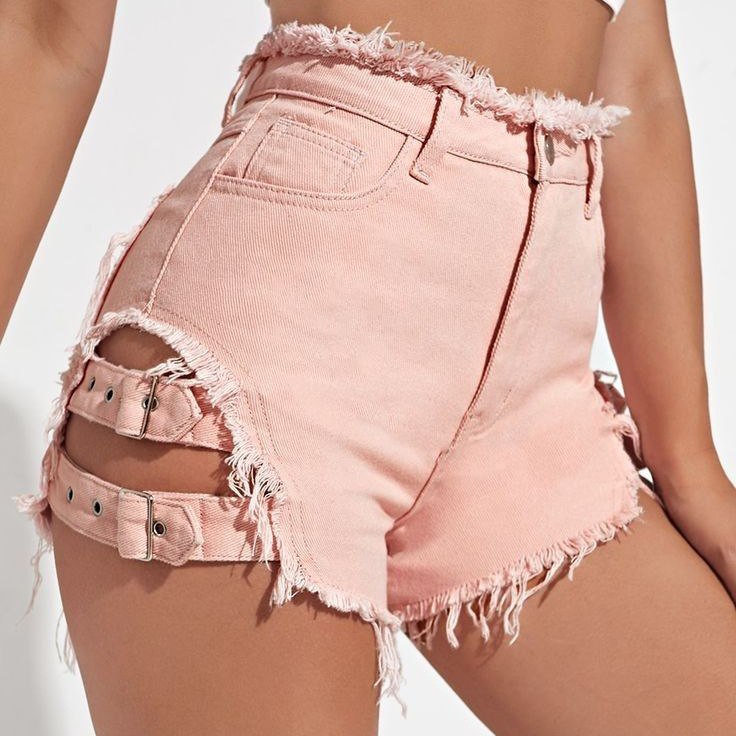 Women High Waist Denim Shorts  - Women'S Fashion Trousers recension och pris