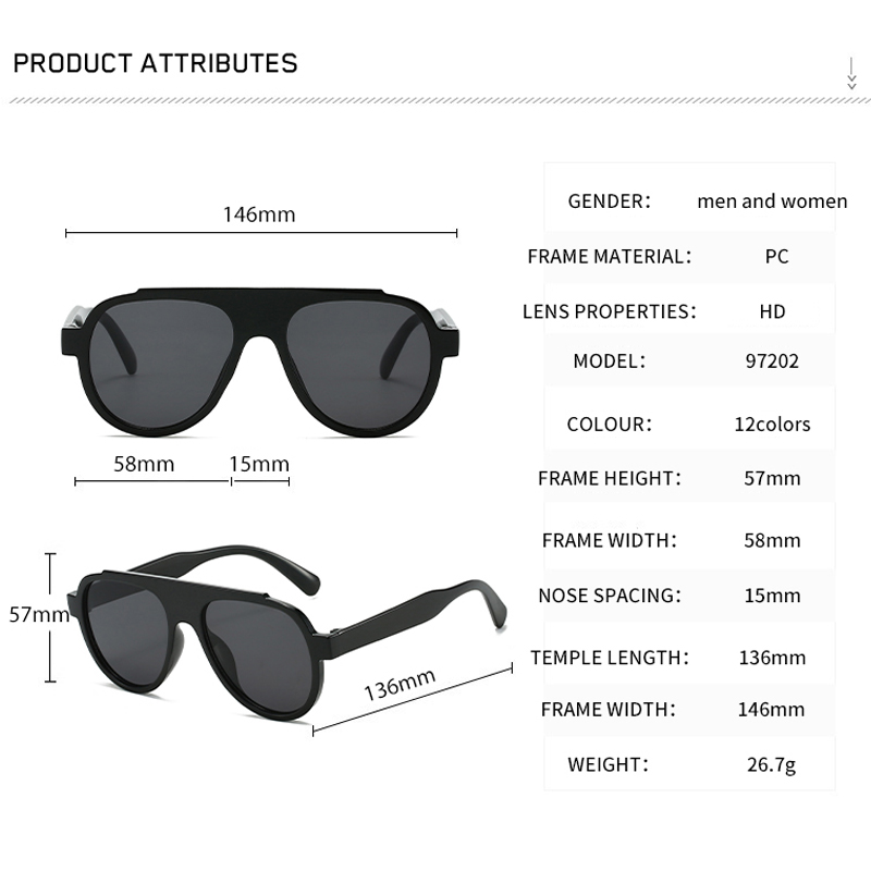 New Fashion Men Women Sunglass - Women'S Fashion Eyewear recension och pris