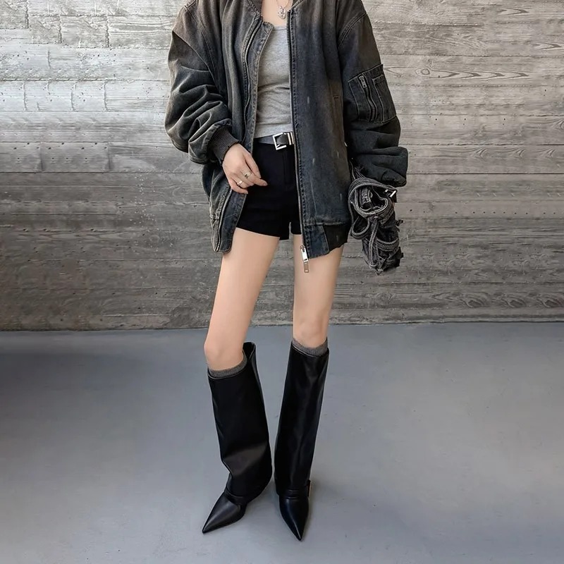 Women's Knee-high Boots Classi - Women'S Fashion Trousers recension och pris