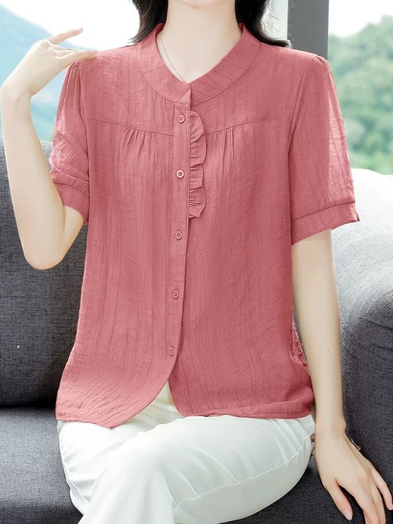 Fashionable Ice Silk Pleated C - Women Fashion Over 40 recension och pris