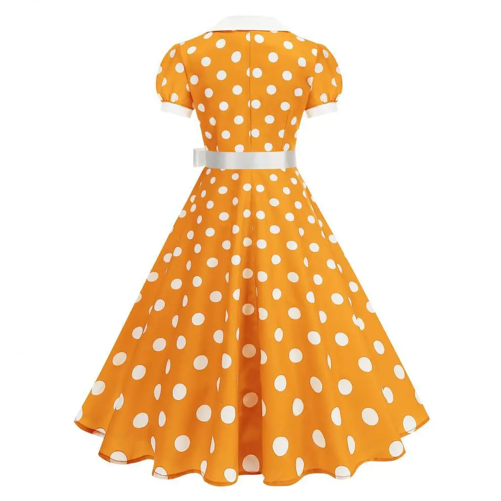 Vintage Polka Dot Summer Dress - Women'S Fashion Of The 60S recension och pris