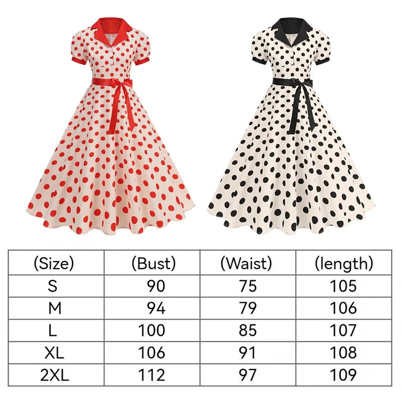 Vintage Polka Dot Summer Dress - Women'S Fashion Of The 60S recension och pris