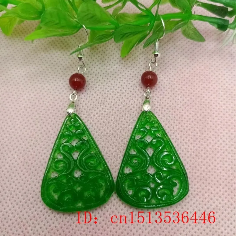925 Silver Natural Green Jade  - Women'S Fashion Jewellery recension och pris