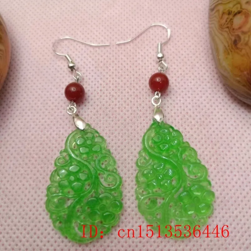 925 Silver Natural Green Jade  - Women'S Fashion Jewellery recension och pris