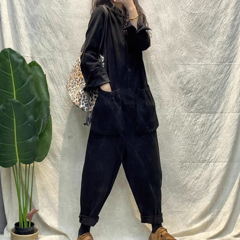 Casual Women Jumpsuit Cargo Lo - Women'S Fashion Utility Belt recension och pris
