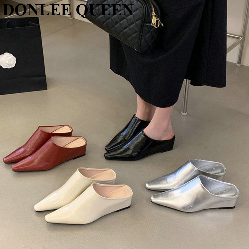 Women Fashion Close Toe Mule S - Women Queen Fashion recension och pris
