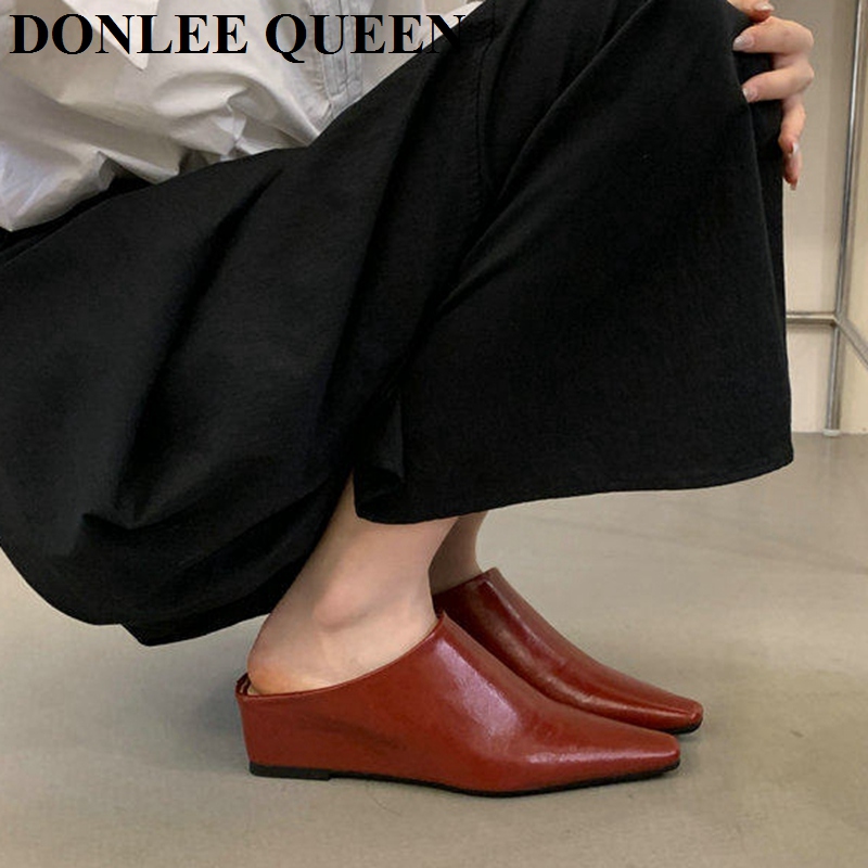 Women Fashion Close Toe Mule S - Women Queen Fashion recension och pris