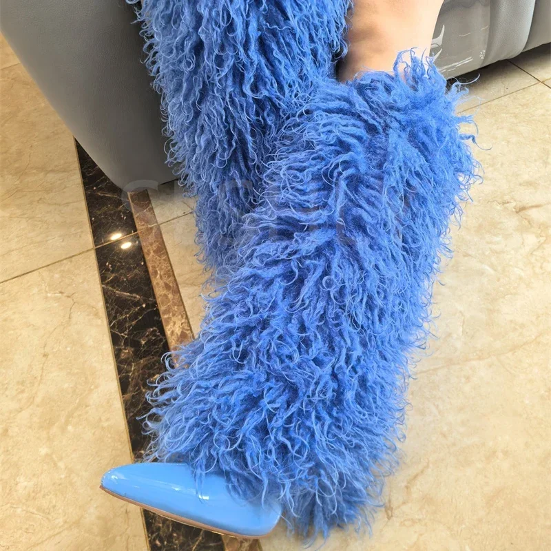 Fashion Candy Colored Plush Kn - Women'S Fashion Magazine recension och pris
