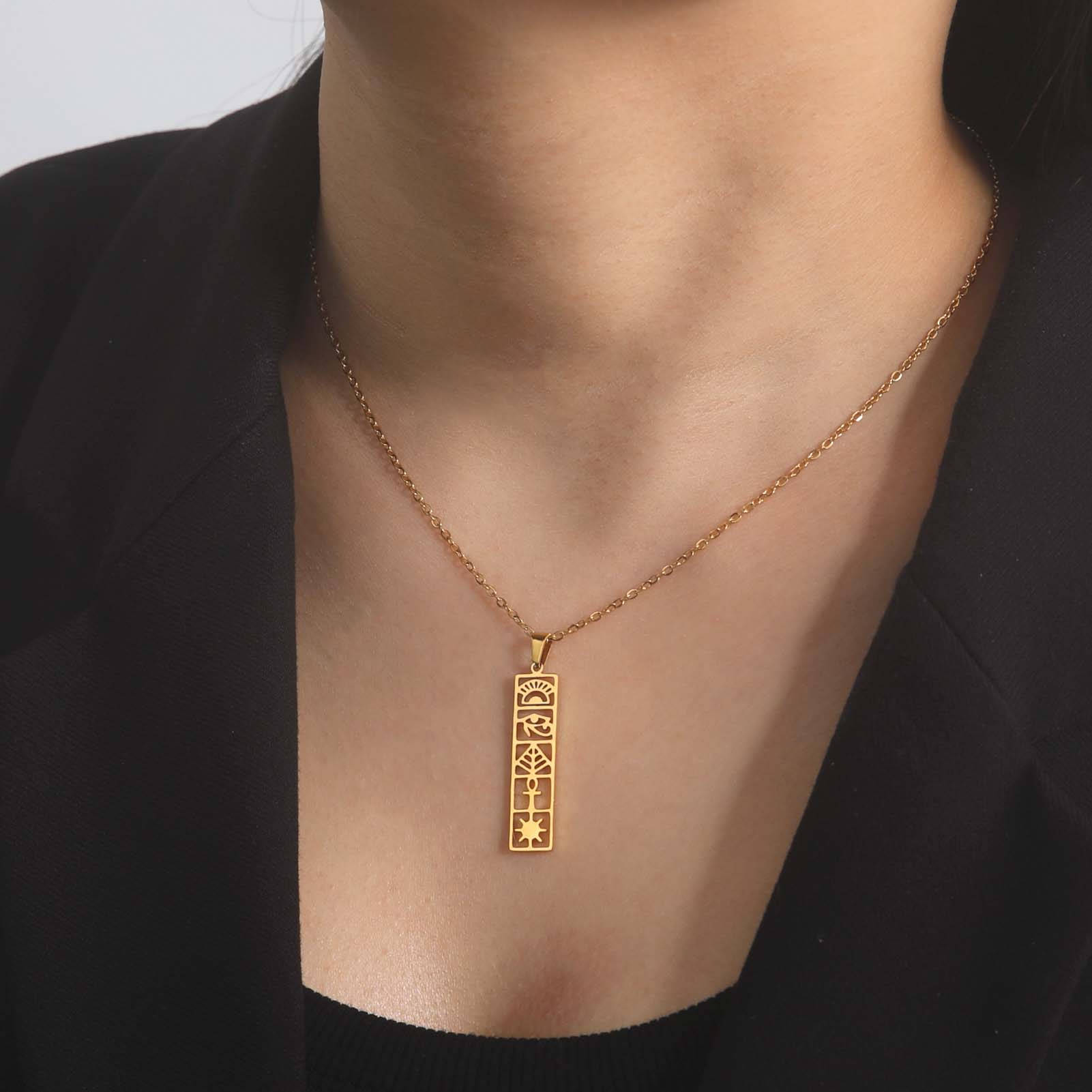 Skyrim Egyptian Ankh Hieroglyp - Women Fashion Egypt recension och pris