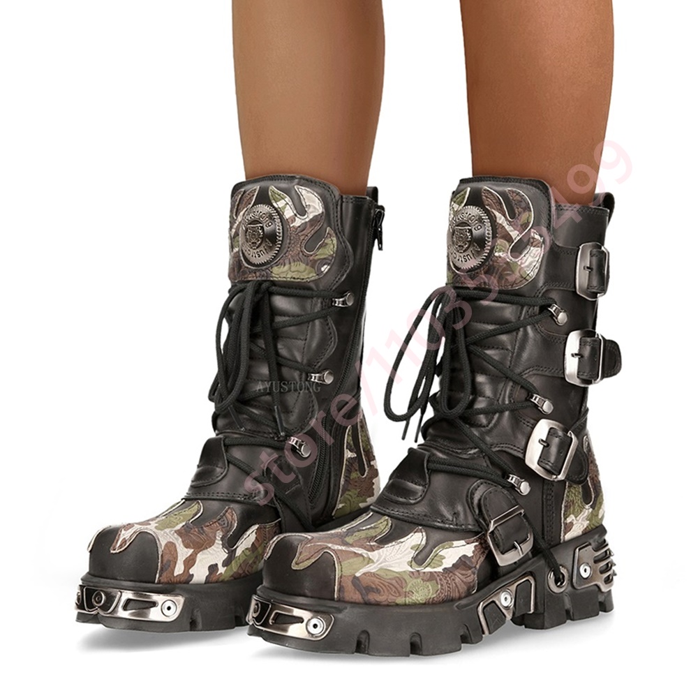 Punk Rock Camouflage Belt Buck - Women'S Fashion Trends 2025 recension och pris