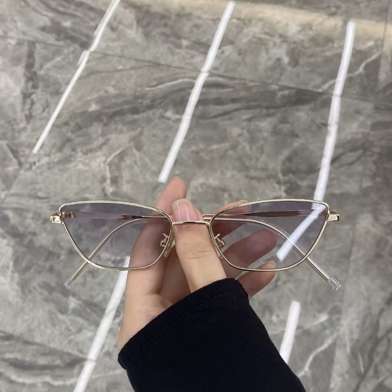 Fashionable Rhombus-Shaped Met - Women'S Fashion Eyewear recension och pris