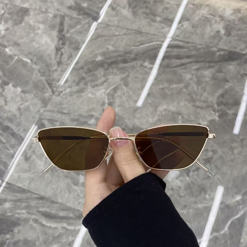 Fashionable Rhombus-Shaped Met - Women'S Fashion Eyewear recension och pris