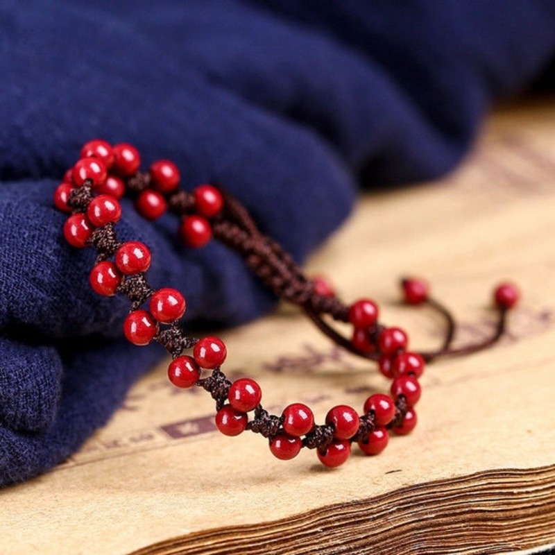 Customized Natural Red Cinnaba - Women'S Fashion Jewellery recension och pris