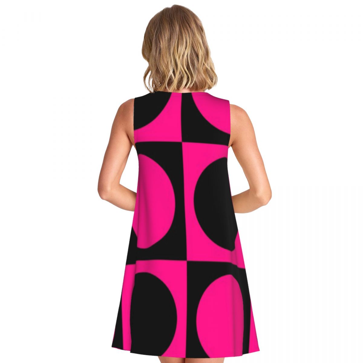 60s Pink Circle Mod Mondrian W - Women'S Fashion Of The 60S recension och pris