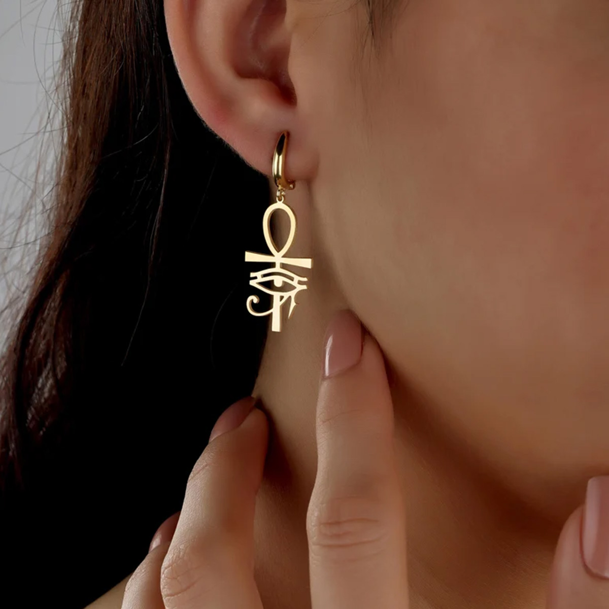 Eye of Horus Egypt Pendant Ear - Women Fashion Egypt recension och pris