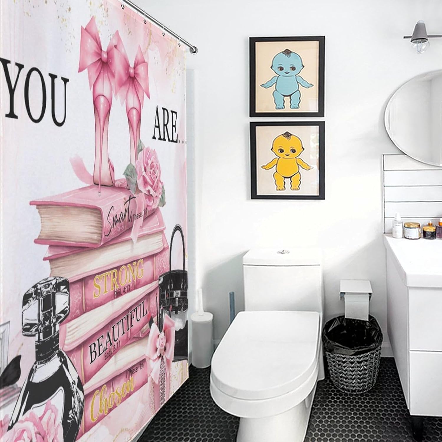 Fashion Woman Shower Curtain f - Women'S Fashion Magazine recension och pris
