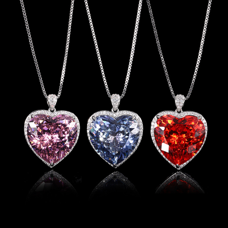 Shiny Cut Heart Pendant Neckla - Women'S Fashion Jewellery recension och pris