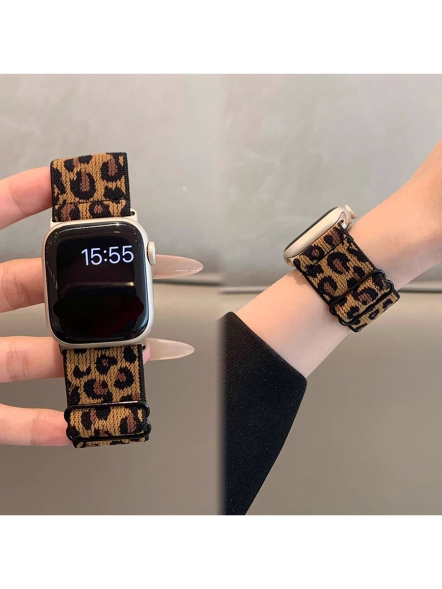 Chic Leopard Print Nylon Band  - Women Fashion Over 40 recension och pris