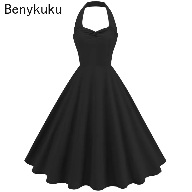 Solid Backless Pin Up 50s 60s  - Women'S Fashion Of The 60S recension och pris