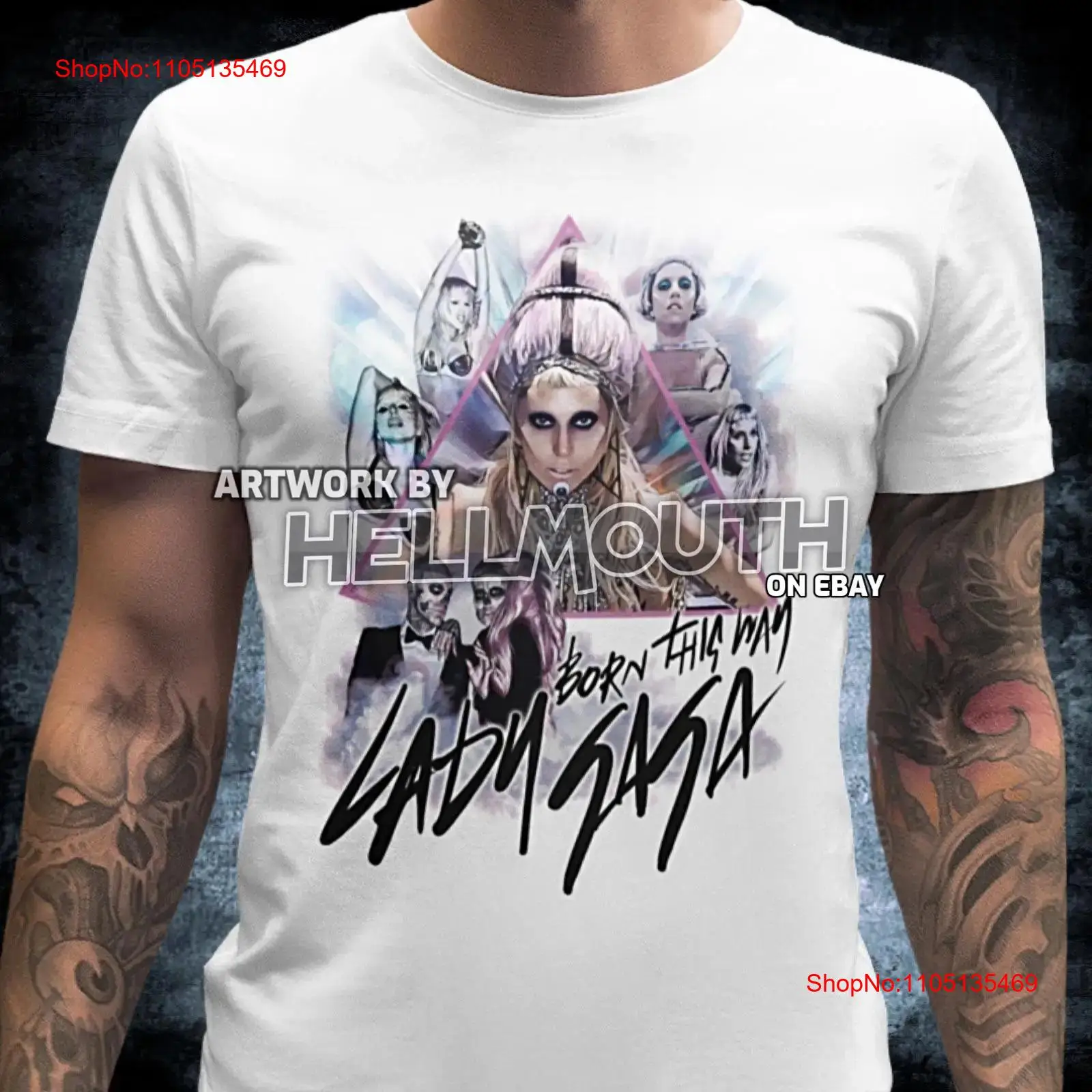 Lady Gaga Born This Way t shir - Women Fashion Video recension och pris