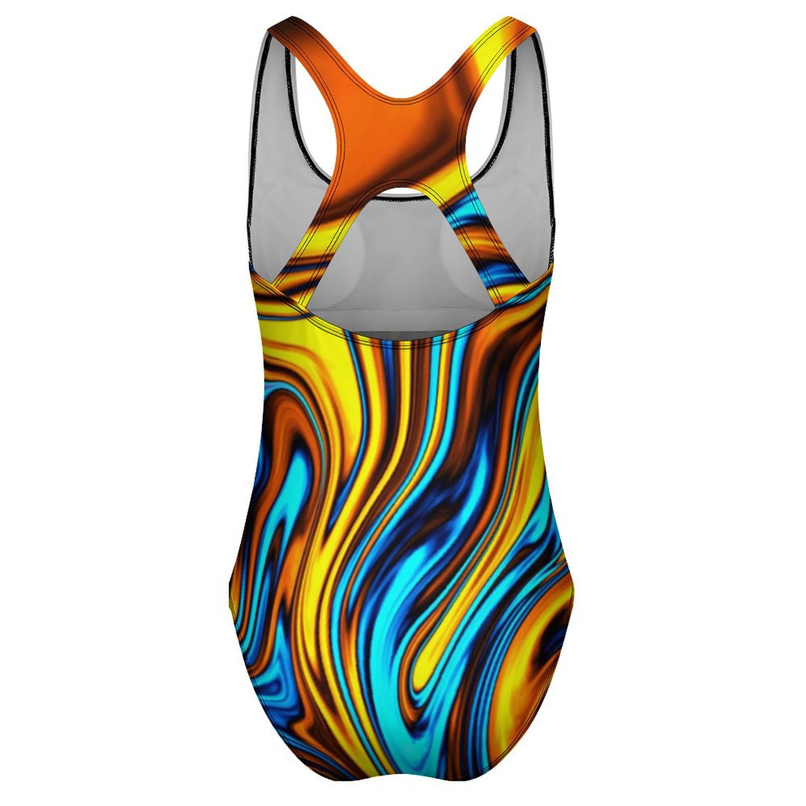 Golden Retro 60s Swimsuit Abst - Women'S Fashion Of The 60S recension och pris