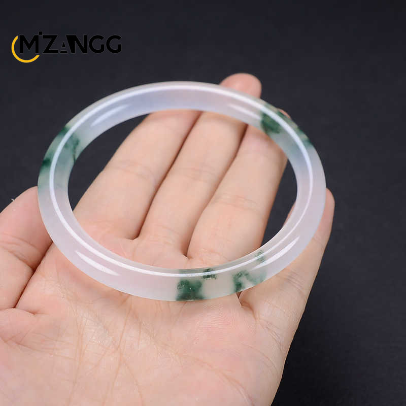 Natural Green Jadeite Bangle J - Women'S Fashion Jewellery recension och pris