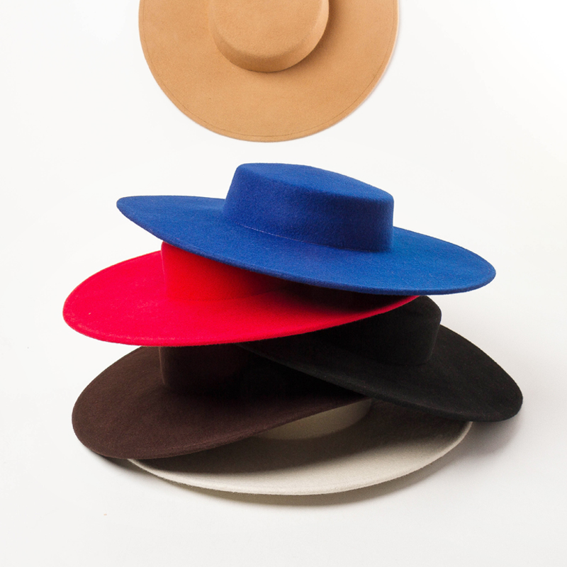 2022 Women Wide Big Brim Wool  - Women'S Fashion Show 2022 recension och pris