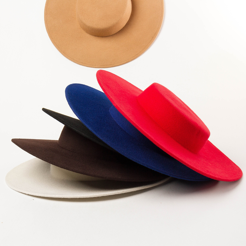 2022 Women Wide Big Brim Wool  - Women'S Fashion Show 2022 recension och pris