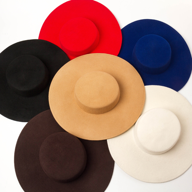2022 Women Wide Big Brim Wool  - Women'S Fashion Show 2022 recension och pris