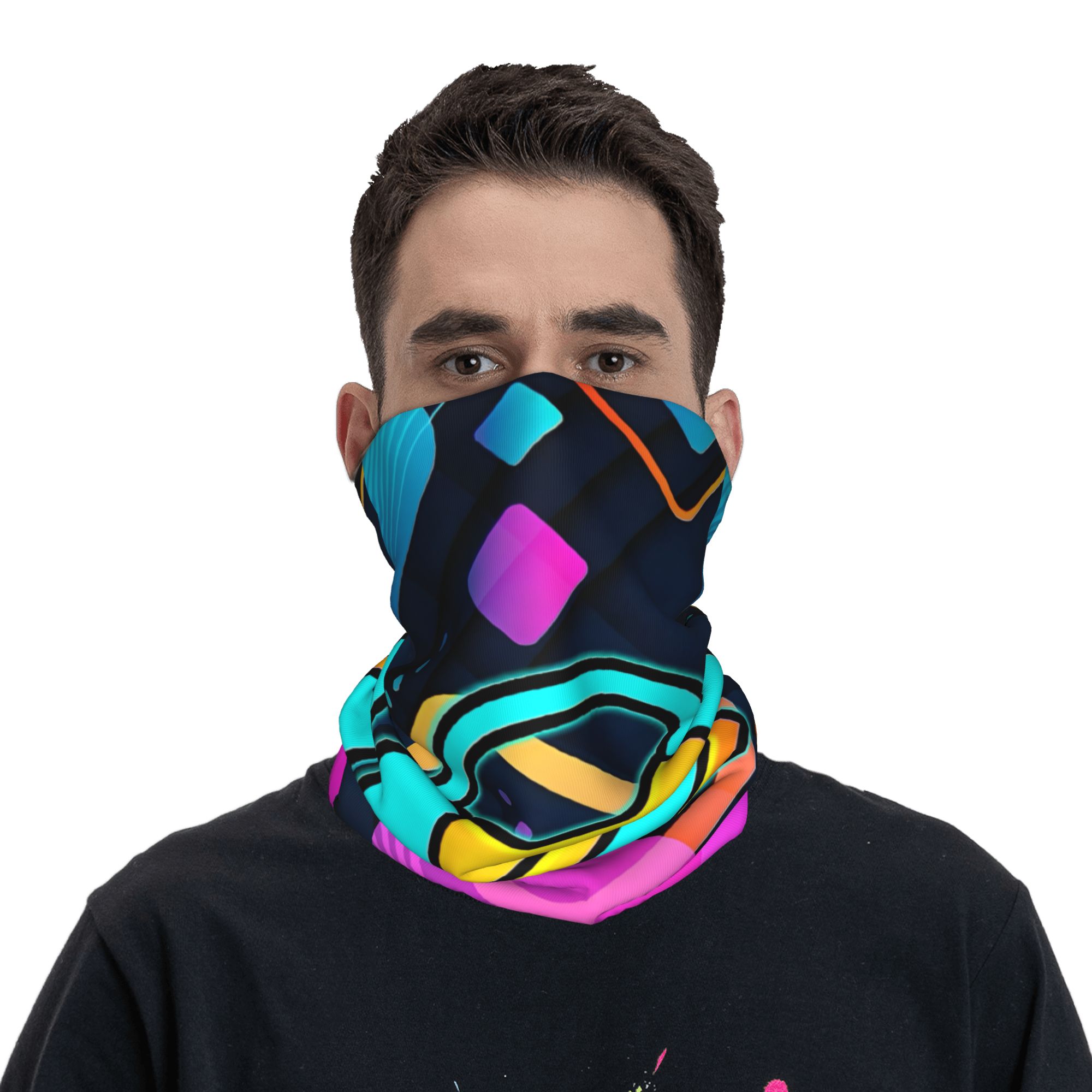 Geometry Dash Bandana Neck Cov - Women Fashion Video recension och pris