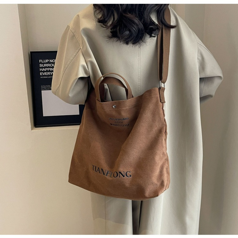 Canvas bag for women large cap - Women Fashion Over 40 recension och pris