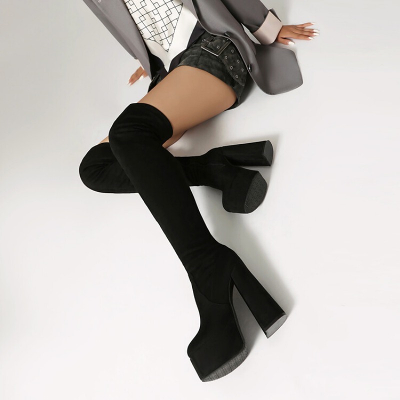 14cm Square Heel Waterproof Pl - Women'S Fashion Magazine recension och pris